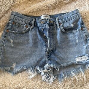 AGOLDE ‘Parker’ cut-off jeans. Excellent condition.